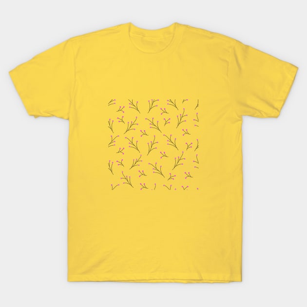 Twigs with berries. T-Shirt by Design images